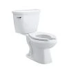 Deals 🔔 PROFLO® Gilpin 1.0 gpf Elongated Two Piece Toilet in White with 12 in. Rough-In 🥰