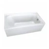 Best Pirce ⌛ PROFLO® Plus Series 72 x 36 in. Soaker Alcove Bathtub with Right Drain and Integral 🎉 Skirt in White 🎁