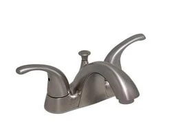 Best reviews of 😀 PROFLO® Alvord Two Handle Centerset Bathroom Sink Faucet with Brass Pop-Up Drain Assembly in Brushed Nickel 👏