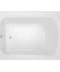 Best deal ✨ PROFLO® Plus A Series 59-3/4 x 32 in. Soaker Alcove Bathtub with Left Drain in Biscuit 🧨