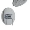 Best Pirce 🎁 PROFLO® Orrs Single Handle Tub & Shower Faucet Trim Includes Single Function Showerhead and Slip-fit Spout with Diverter in Polish Chrome ⌛