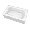 Brand new ✨ PROFLO® Hillsboro 60 x 36 in. Soaker Alcove Bathtub with Left Drain in White 🔔