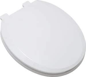 Outlet ✔️ PROFLO® Crisson Round Slow Close Toilet Seats with Easy Clean White 🔔
