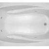 Buy ✨ PROFLO® Lansford 72 x 42 in. Whirlpool Drop-In Bathtub with End Drain in White 👍