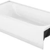 Cheap ✨ PROFLO® Folsom 60 x 30 in. Soaker Alcove Bathtub with Right Drain in White 🛒