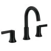 New ✔️ PROFLO® ORRS Two Handle Widespread Bathroom Sink Faucet with Brass Pop-Up Drain Assembly in Matte Black ✔️