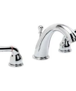 Outlet 🎉 PROFLO® Two Handle Widespread Bathroom Sink Faucet in Polished Chrome ⭐