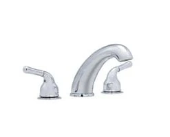 Cheap 🧨 PROFLO® Willow Two Handle Roman Tub Faucet in Polished Chrome 😍