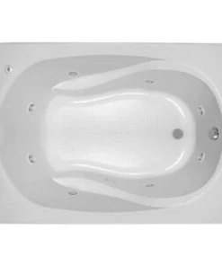 Brand new ✨ PROFLO® Plus A Series 60 x 42 in. Whirlpool Drop-In Bathtub with End Drain in Biscuit ✨