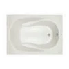 Promo ⭐ PROFLO® Lansford 72 x 36 in. Soaker Drop-In Bathtub with End Drain in White 🌟