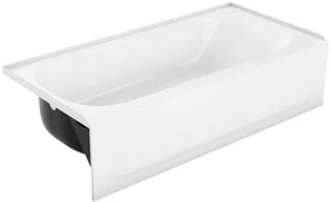 Cheapest 🥰 PROFLO® Folsom 60 x 30 in. Soaker Alcove Bathtub with Left Drain in White 😀
