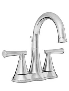 Hot Sale ❤️ PROFLO® Willett Two Handle Centerset Bathroom Sink Faucet with Pop-Up Drain Assembly in Polished Chrome 🧨