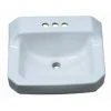 Coupon ✔️ PROFLO® 19-5/8 x 17-3/8 in. Wall Mount Bathroom Sink with 4 in. Centerset Faucet Holes in White 😀