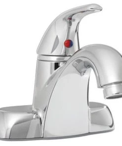 Deals ✔️ PROFLO® Single Handle Centerset Bathroom Sink Faucet in Brushed Nickel with Brass Pop-Up ⌛