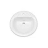 Best reviews of ⭐ PROFLO® Rockaway 19 in. Circular Vitreous China Drop-in Bathroom Sink, Single Hole in White ✨