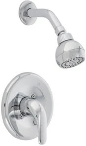 New 😀 PROFLO® Single Lever Handle Single Function Pressure Balancing Shower Trim in Polished Chrome 💯