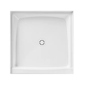 New 🔔 PROFLO® Morenci 36 x 36 in. Square Shower Base in White ⭐