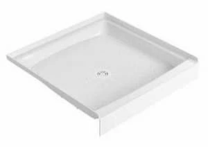 New 🔔 PROFLO® Morenci 36 x 36 in. Square Shower Base in White ⭐ - Image 2