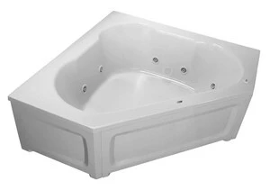 Buy 🔔 PROFLO® Grass Valley 60 x 60 in. Soaker Corner Bathtub in Biscuit ⌛