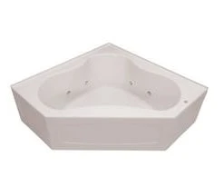 Coupon 🛒 PROFLO® Grass Valley 60 x 60 in. Soaker Corner Bathtub in White 🔔