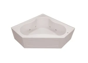 Coupon 🛒 PROFLO® Grass Valley 60 x 60 in. Soaker Corner Bathtub in White 🔔
