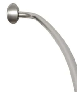 Best Sale ⌛ PROFLO® 6 ft. Curved Shower Rod in Brushed Nickel 👍