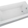 Wholesale 😀 PROFLO® Hillsboro 59-3/4 x 30-1/4 in. Soaker Alcove Bathtub with Left Drain in Biscuit 👏