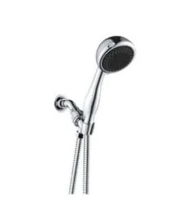 New ⭐ PROFLO® 5-Function Hand Shower in Polished Chrome with 60 in. Hose and Shower Arm Mount 🛒