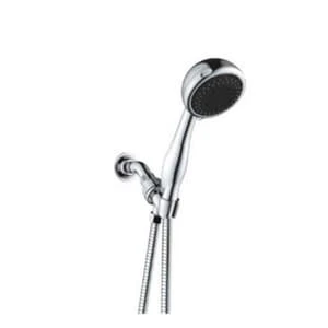 New ⭐ PROFLO® 5-Function Hand Shower in Polished Chrome with 60 in. Hose and Shower Arm Mount 🛒