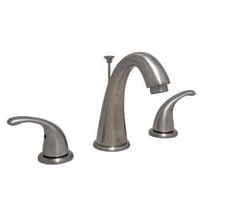 Deals 🛒 PROFLO® Alvord Two Handle Widespread Bathroom Sink Faucet with Brass Pop-Up Drain Assembly in Brushed Nickel 😉