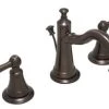 Best Sale 🔔 PROFLO® Bartlett Two Handle Widespread Bathroom Sink Faucet in Oil Rubbed Bronze ⭐