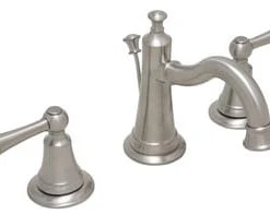 New 🥰 PROFLO® Bartlett Two Handle Widespread Bathroom Sink Faucet in Brushed Nickel ✔️