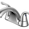 Promo ⌛ PROFLO® Two Handle Centerset Bathroom Sink Faucet in Chrome 👏