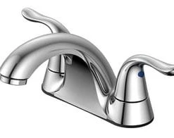 Promo ⌛ PROFLO® Two Handle Centerset Bathroom Sink Faucet in Chrome 👏