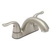 Outlet ✔️ PROFLO® Two Handle Centerset Bathroom Sink Faucet in Brushed Nickel ⌛