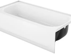 Deals ❤️ PROFLO® Folsom 60 x 30 in. Soaker Alcove Bathtub with Right Drain in White 🤩