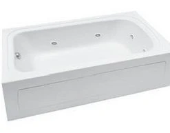 Best deal ✔️ PROFLO® Plus A Series 72 x 42 in. Whirlpool Alcove Bathtub Right Drain in Biscuit 🔔