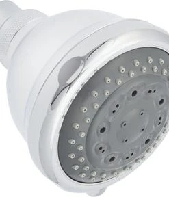 Flash Sale 🧨 PROFLO® Multi Function Full, Massage, Bubble and Spray+Massage Showerhead in Polished Chrome 🛒