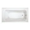 Outlet 💯 PROFLO® Plus Series 66 x 36 in. Soaker Alcove Bathtub Right Drain in Biscuit ⭐