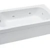 Best Pirce ✨ PROFLO® Plus A Series 72 x 42 in. Whirlpool Alcove Bathtub Right Drain in White 😀
