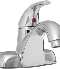 Promo ⭐ PROFLO® Single Handle Centerset Bathroom Sink Faucet in Polished Chrome ❤️