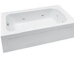 Outlet 🔔 PROFLO® Plus Series 72 x 36 in. Whirlpool Alcove Bathtub Right Drain in White ⭐