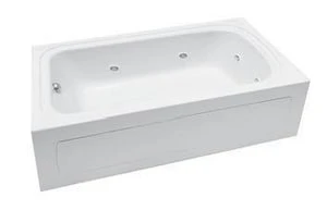 Outlet 🔔 PROFLO® Plus Series 72 x 36 in. Whirlpool Alcove Bathtub Right Drain in White ⭐