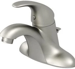 Promo 👏 PROFLO® Gerald Single Handle Centerset Bathroom Sink Faucet in Brushed Nickel ⭐