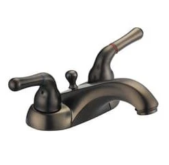 Wholesale 🥰 PROFLO® Double Lever Handle Centerset and Minispread Bathroom Sink Faucet in Oil Rubbed Bronze 🎉