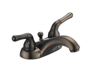 Wholesale 🥰 PROFLO® Double Lever Handle Centerset and Minispread Bathroom Sink Faucet in Oil Rubbed Bronze 🎉