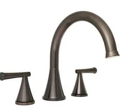 Promo 🧨 PROFLO® Willett Two Handle Roman Tub Faucet in Oil Rubbed Bronze Trim Only 🔔