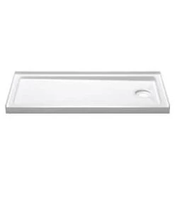 Coupon ⭐ PROFLO® Hammond 60 x 30 in. Rectangle Shower Base in White 🛒