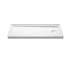 Coupon ⭐ PROFLO® Hammond 60 x 30 in. Rectangle Shower Base in White 🛒