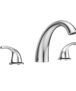Budget ✔️ PROFLO® Alvord Two Handle Roman Tub Faucet in Polished Chrome Trim Only 😉